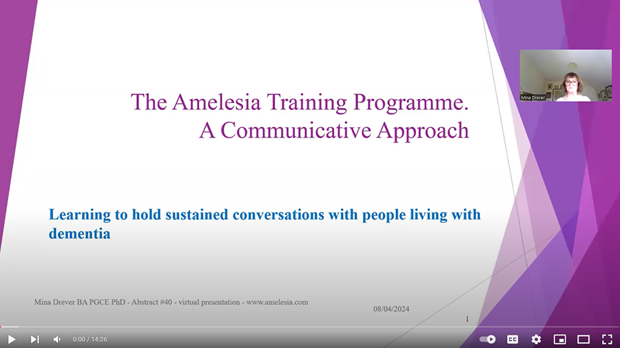 Mina Drever Amelsia Virtual Presentation